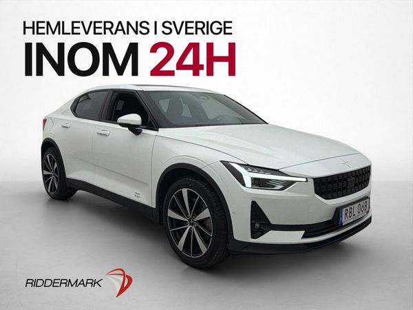 Polestar 2 Long Range Single Motor 231hk Drag Pano 360° H/K - 2022