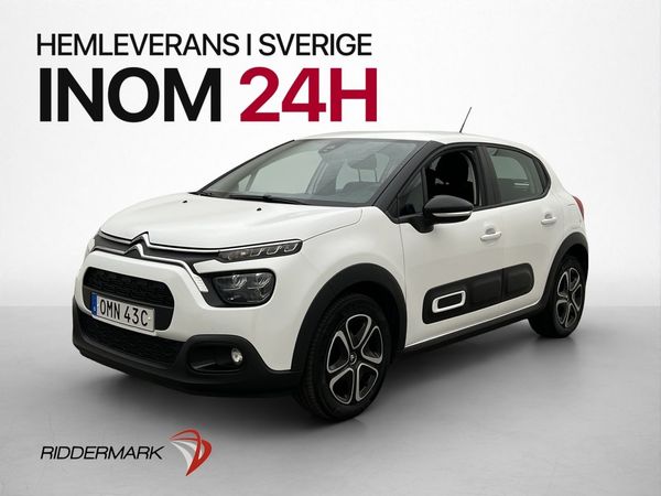 Citroen C3 1.2 PureTech 83hk Feel Farthållare ISOFIX CarPlay - 2022