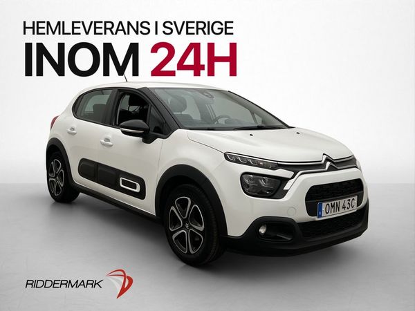 Citroen C3 1.2 PureTech 83hk Feel Farthållare ISOFIX CarPlay - 2022