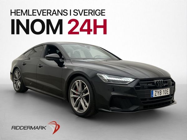 Audi A7 Sportback 55 TFSI e Q S-Line B&O Matrix S-Stolar - 2020