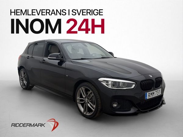 BMW 120 d xDrive M Sport H/K Navi Skinnklädsel Rattvärme - 2017