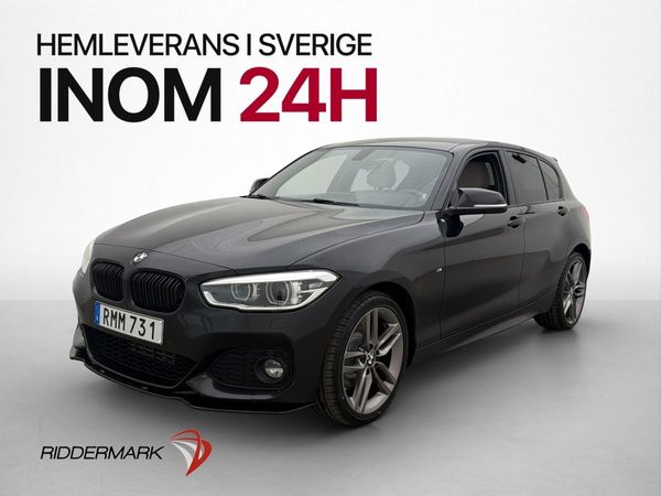 BMW 120 d xDrive M Sport H/K Navi Skinnklädsel Rattvärme - 2017