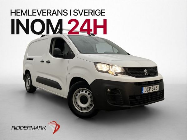 Peugeot e-Partner L2 Drag PDC V-Inr Farthållare CARPLAY Moms - 2022