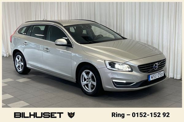 Volvo V60 D4 Geartronic VÄRMARE 190hk - 2017