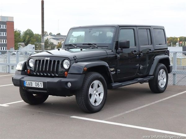 Jeep Wrangler 2.8 4WD 4-door Unlimited 200hk S/V-Hjul Drag - 2012