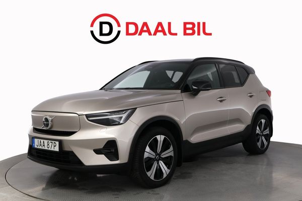 Volvo XC40 RECHARGE 231HK 69kWh PLUS PIXEL-LED B-KAMERA VÄRM NFC - 2023