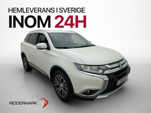 Mitsubishi Outlander 4WD 150hk Business 7Sits M/K-Värm Drag - 2015
