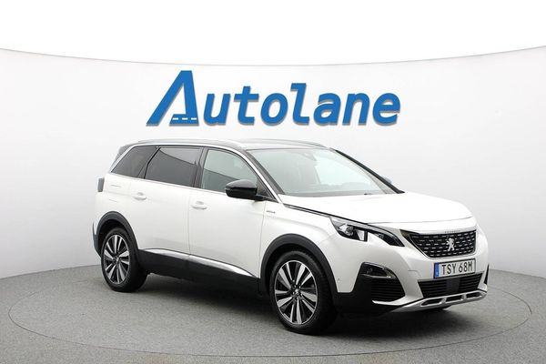 Peugeot 5008 2.0 BlueHDi 7-sits, Dragkrok, Focal, Massage 177hk - 2019