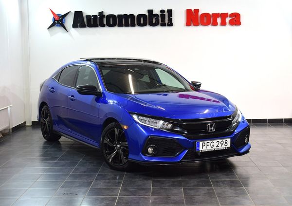Honda Civic 5-dörrar 1.0 Executive /Taklucka/Blis/B-kamera/Navi - 2017