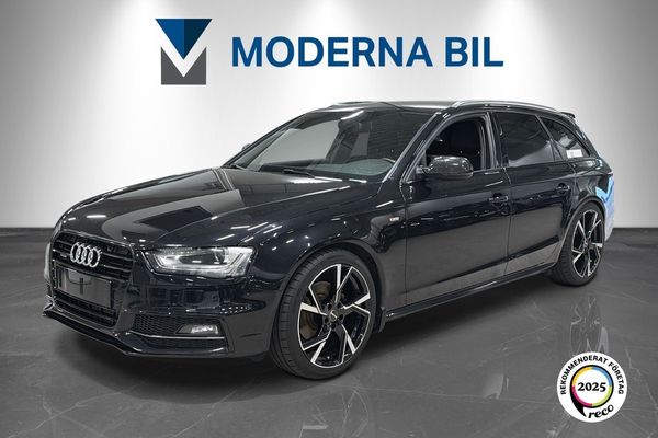 Audi A4 2.0 TDI 177hk S-line Nybytt kamrem 19Tum Baslåda Nybes - 2014