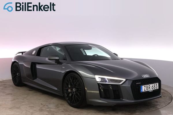 Audi R8 V10 Plus 5.2 FSI Quattro Carbon Sv-såld 610hk - 2018