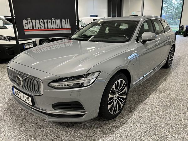 Volvo V90 Recharge T6 AWD 350hk/Skinn,Vhjul,Drag - 2024