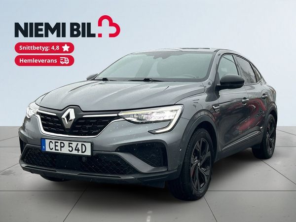 Renault Arkana E-TECH SoV-Däck/360/Navi/Elstol/MoK-Värmare/Rattvärm - 2022