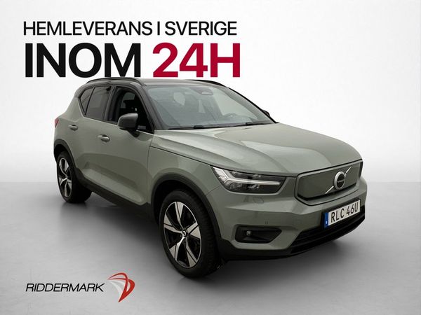 Volvo XC40 P6 Recharge Plus Värm Kamera CarPlay Två-Brukare - 2022