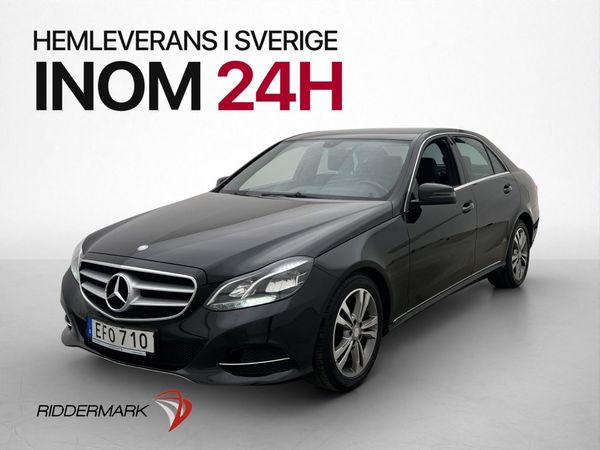 Mercedes E350 Avantgarde M-Värm Drag Halvskinn - 2014