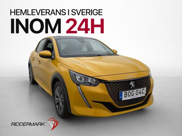 Peugeot e-208 Pano Halvskinn P-Sensorer Keyless 1 brukare - 2020