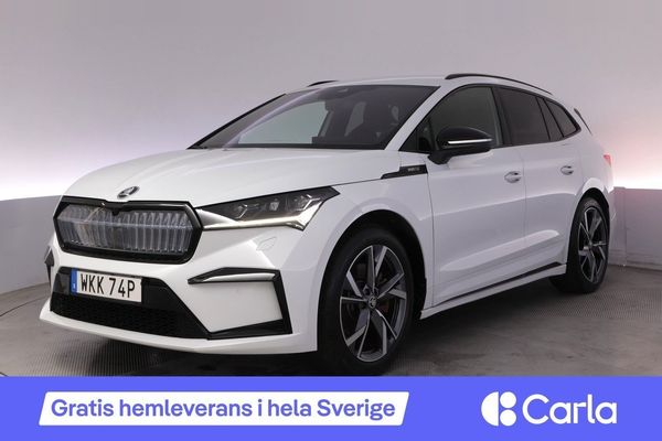Skoda Enyaq iV 80 Sportline Kamera HUD Elstol BSM Drag - 2023