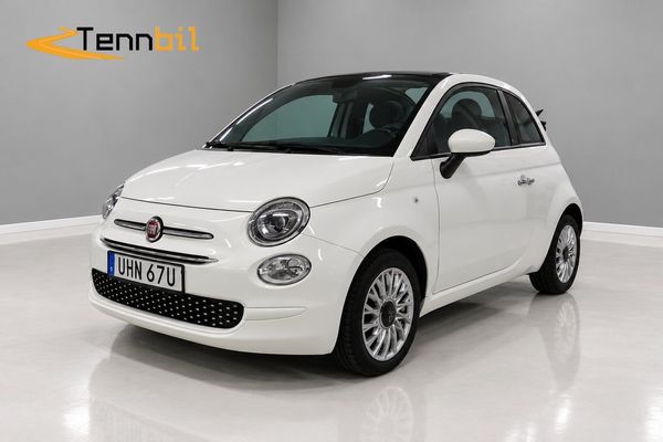 Fiat 500 Hybrid Lounge BSG serie 8 Cab Nyservad - 2021