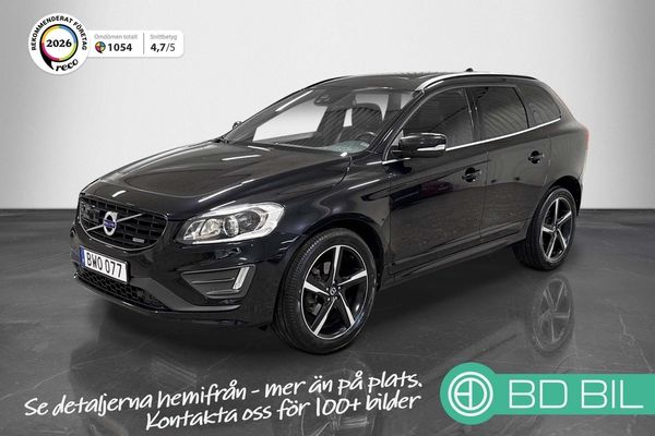 Volvo XC60 D5 AWD R-Design Black R Edition Panorama Läder Kamera - 2014