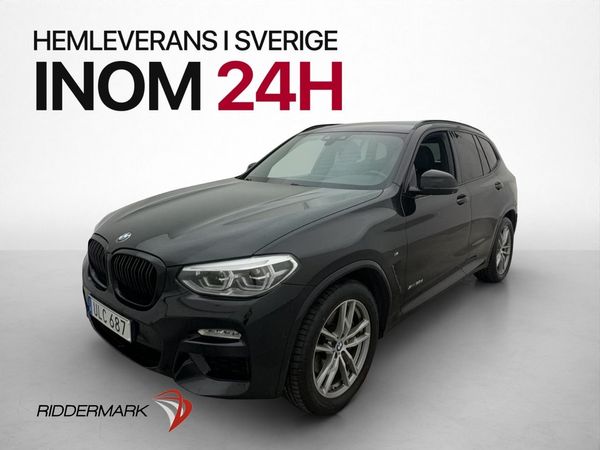 BMW X3 xDrive30d M Sport Pano HK Drag 360° Skinn Navi Värm - 2018