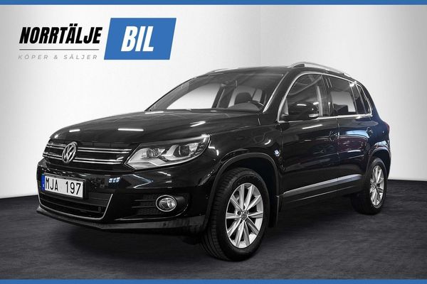 Volkswagen Tiguan 2.0 140 HK TDI 4M S&S D-VÄRM PANO DRAG B-KAMERA PDC 17" - 2012