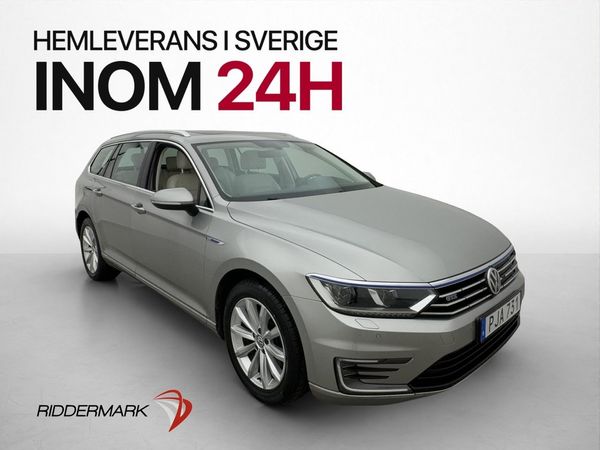 Volkswagen Passat 1.4 TSI GTE Pano Halvskinn Carplay Drag - 2017