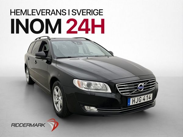 Volvo V70 D4 Classic D-Värm Halvskinn Adaptiv farth. Drag - 2016