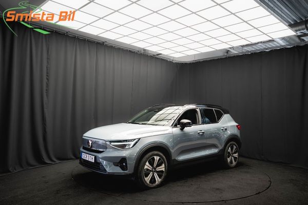 Volvo XC40 Recharge ULTIMATE DRAG PANO 360 H/K PILOT 95.6%SoH MOMS - 2023
