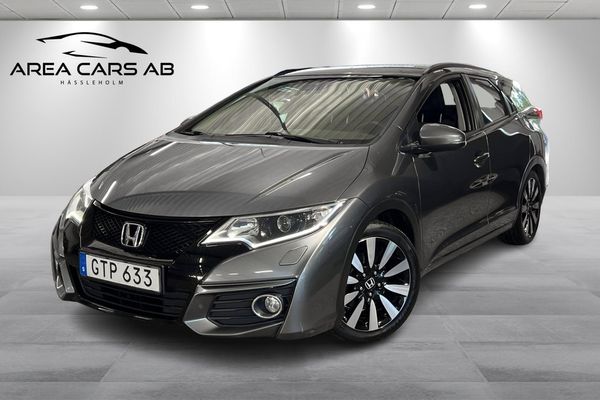 Honda Civic Tourer 1.8 i-VTEC Automatisk, Kamera/Drag/Led - 2015