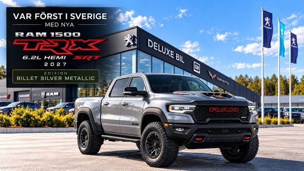 RAM 1500 TRX SRT 777 hk Crew Cab MY27 - SÄKRA DIN TRX! - 2027