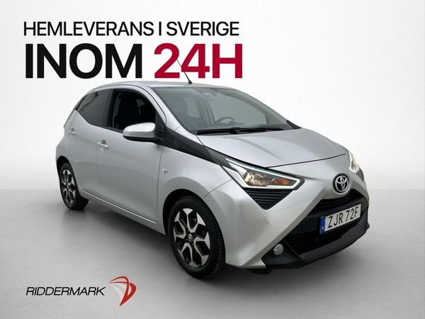 Toyota Aygo 1.0 VVT-i 72hk X-PLAY M&K-Värmare Kamera - 2020