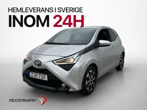 Toyota Aygo 1.0 VVT-i 72hk X-PLAY M&K-Värmare Kamera - 2020