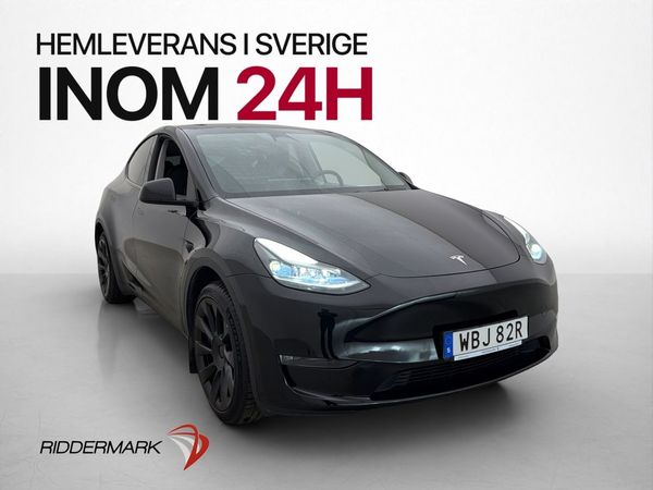 Tesla Model Y Long Range AWD Autopilot Pano En-Brukare MOMS - 2024
