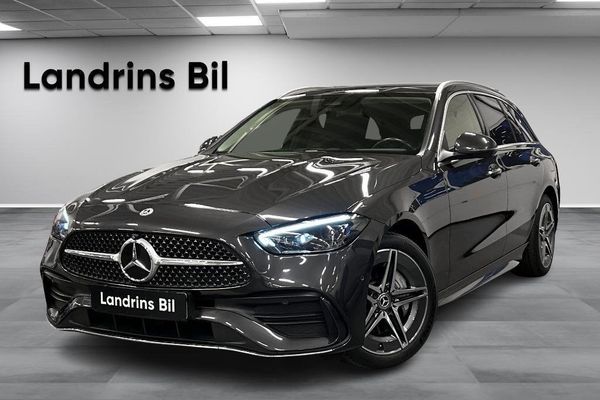 Mercedes C300 de 4MATIC, AMG Line Premium, Dragkrok - 2023