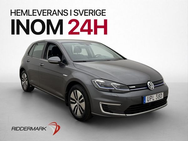 Volkswagen Golf E-Golf 136hk Kamera Sätesvärme Cockpit CarPlay - 2019