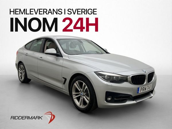 BMW 320 D Gran Turismo Sport line Halvskinn Navi 1 brukare - 2017