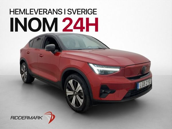 Volvo C40 Recharge Twin Intro Edition Pano H/K 360° Dragkrok - 2022