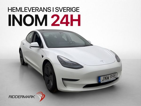 Tesla Model 3 Long Range AWD Svensksåld MOMS Panorama - 2023