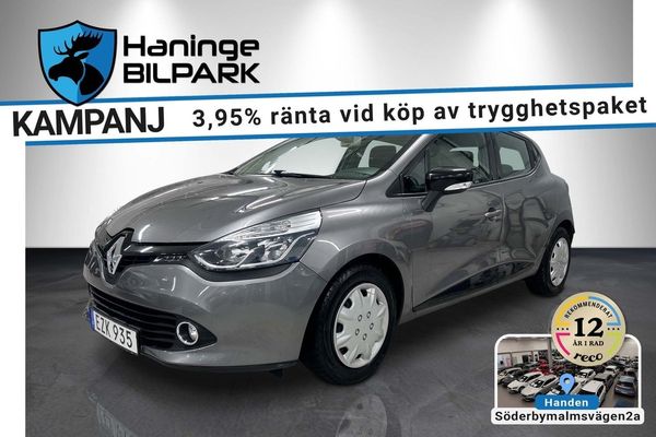 Renault Clio 0.9 TCe / Navi/ Keyless/BT/Farthållare/Superdeal 3,95% - 2015