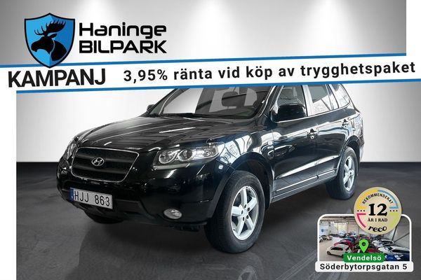 Hyundai Santa Fe 2.7 V6 190hk 4WD Drag Aut ACC B-sensor/SUPERDEAL 3,95% - 2008