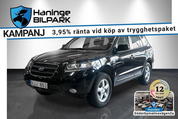 Hyundai Santa Fe 2.7 V6 190hk 4WD Drag Aut ACC B-sensor/SUPERDEAL 3,95% - 2008