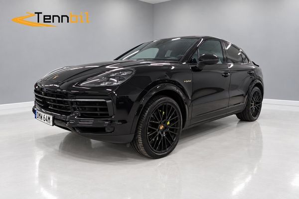 Porsche Cayenne E-Hybrid Coupé 18-vägs BOSE PDLS+ NightV Softc HuD Drag - 2020