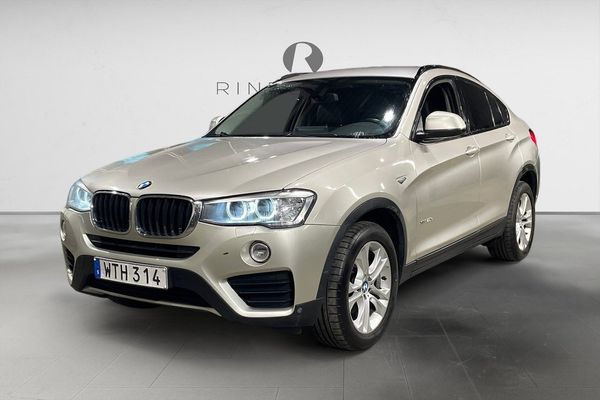 BMW X4 xDrive20d 190 HK AUT DRAG CARPLAY BACKKAMERA 0.50L/MIL - 2015