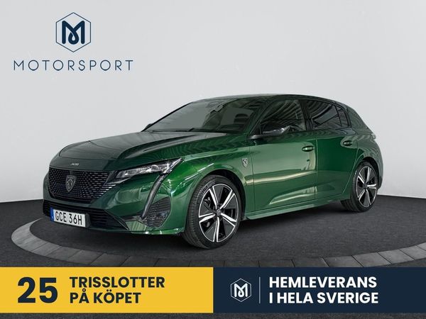 Peugeot 308 130hk Aut GT Matrix-Led Navigation Cockpit 3D 360°-Kam - 2023