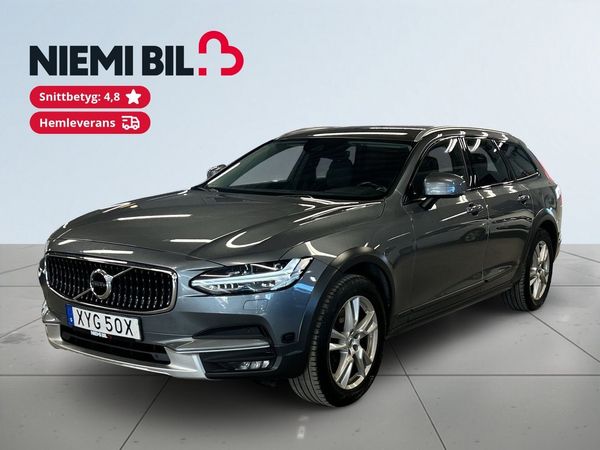 Volvo V90 Cross Country D4 AWD Geartronic Pro Drag/Kamera/P&M-Värm/S&V-Däck - 2019