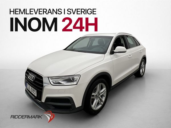 Audi Q3 TDI Q 150hk Proline M&K-Värm Sensorer Farthållare - 2017