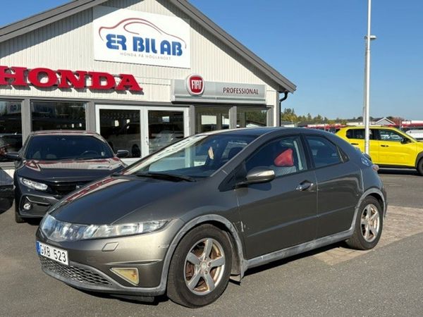 Honda Civic 5-dörrar 1.8 i-VTEC Automat (I-Shift) 140hk, nybes, nyservad - 2008