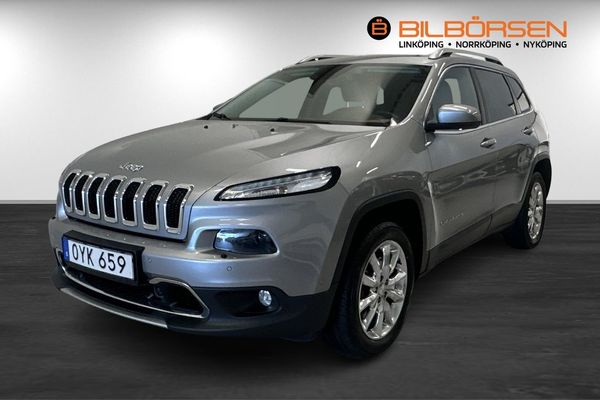 Jeep Cherokee 2.2 CRD 4WD (Läder, Drag, Navi, Kamrem bytt) - 2016