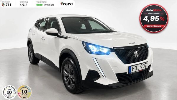 Peugeot 2008 1.2 PureTech Automat 131hk Fullservad - 2021
