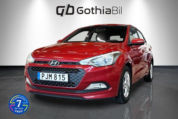 Hyundai i20 1.2 Comfort AC Farthållare Fullservad - 2018